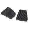 Brake Clutch Pedal Pad Set Rubber Textured Surface MB193884 Replacement for Mitsubishi Mirage Eclipse 3000GT