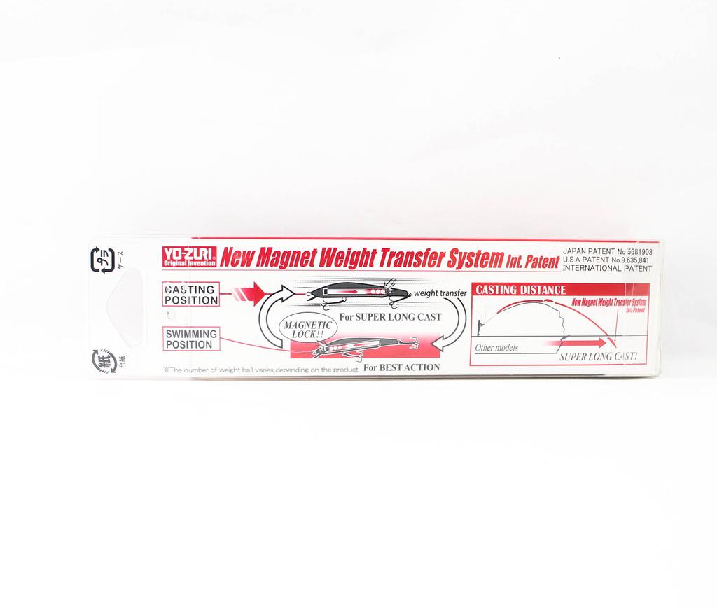 Yo Zuri Mag Slim Flat 85 Floating Lure R1538-HIW (4411)