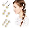 Cute Fashion Flower Daisy Girls Women Barrettes Flower Clip Hair Clips Hairpins