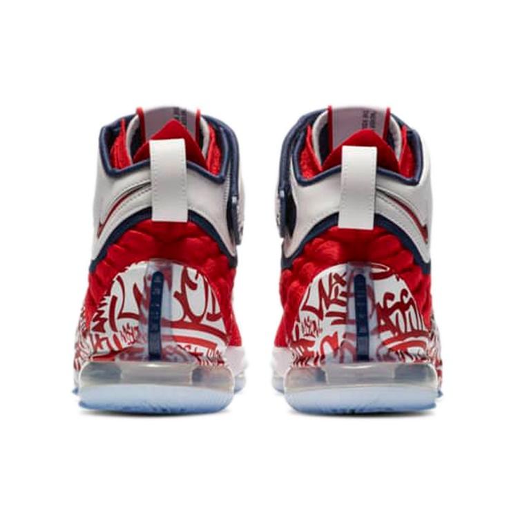 Nike LeBron 17 EP 'LeBron 4 Red Graffiti' Men's CT6052-600