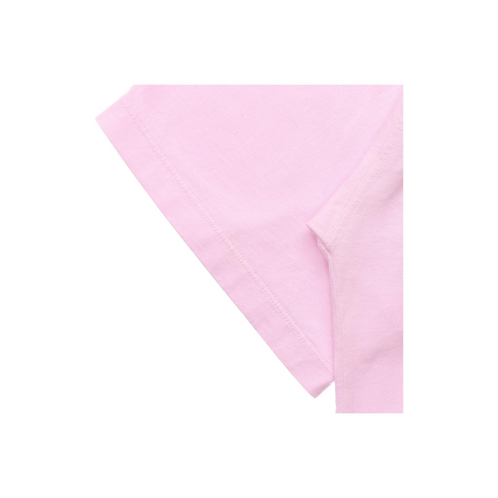 Uniqlo Женская футболка с принтом Микки Мауса, короткий рукав, спущенное плечо, топ, розовый 428402-10