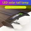 1 шт., мини-солнечный задний фонарь, универсальный светодиодный задний спойлер для автомобиля, мигающее предупреждение, водонепроницаемое крыло с умным датчиком, модифицированные аксессуары