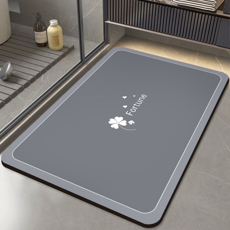 Diatom Mud Mat Bathroom Dirty Quick Drying Mat Household Absorbent Quick Drying Non-Slip Mat