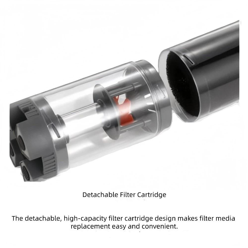 Air Pump Driven Automatic Cleaning Filter Efficient Fish Poop Collector  Aquarium Cleaning