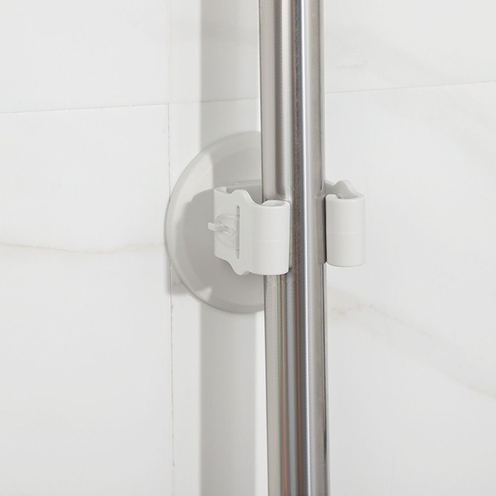 Self-Adhesive Brush Broom Hanger Wall-Mounted Mop Storage Rack Multipurpose Mop Clip Kitchen