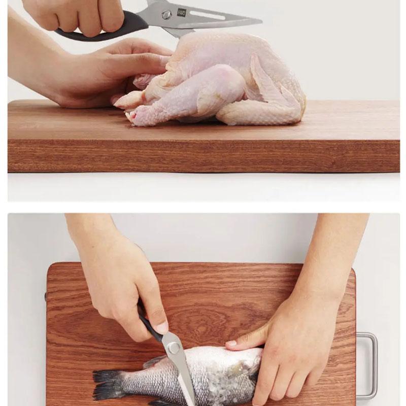 Xiaomi Ножницы Huohou, кухонные острые наборы из нержавеющей стали, нескользящий набор инструментов, ножницы для фруктов, мяса, ножницы для обрезки
