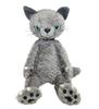 Naito Design Laboratory Scratch Plush Toy 28cm (MS) Cat, Tall, Gray, M-NSCRAMSG