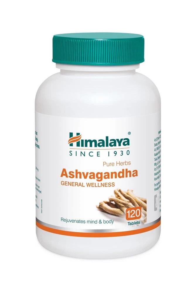 Himalaya Ashvagandha 120 Tablets | Stress Relief | Rejuvenates Mind & Body