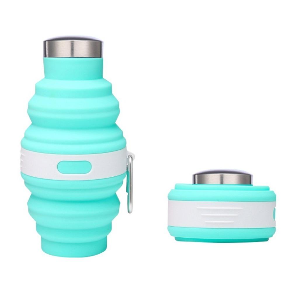 Silicone Collapsible Water Bottles Retractable Folding Drink Cups Reusable Hiking Cups for Outdoor