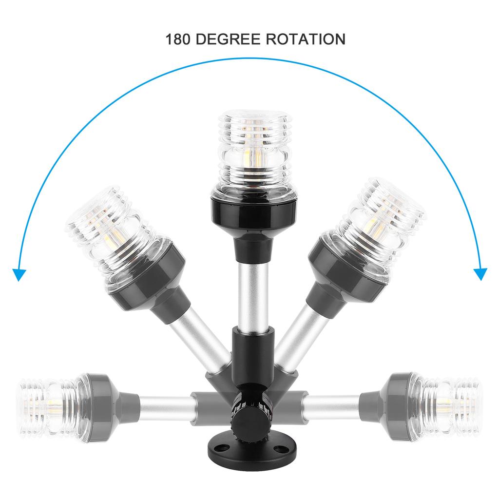 2 морских мили навигационных якорных огня все вокруг 180 градусов белые светодиоды 1224 В