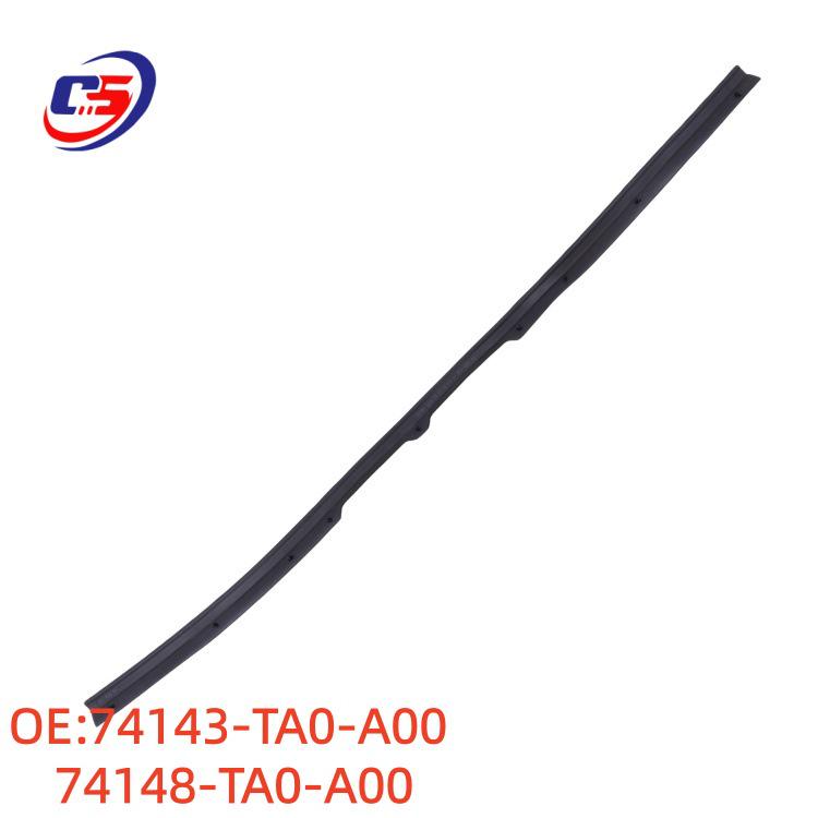 Front Hood Rubber Seal for Accord Models (Part Nos. 74143-TA0-A00, 74148-TA0-A00)