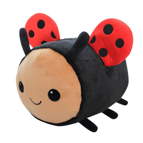 Creative Sleep Pillow Photo Props Ladybugs Plush Doll Cartoon Bee Animal Toy Birthday Gift