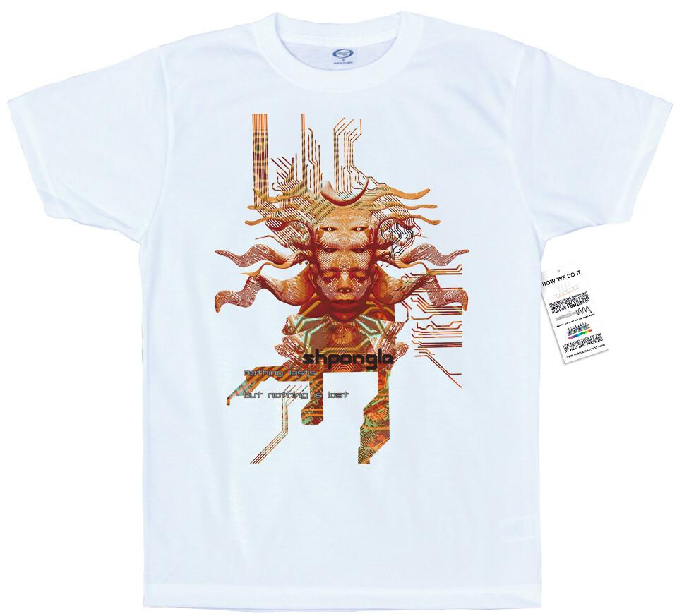Shpongle Goddess Artwork Tshirt Nothing Lasts But Nothing Is Lost
