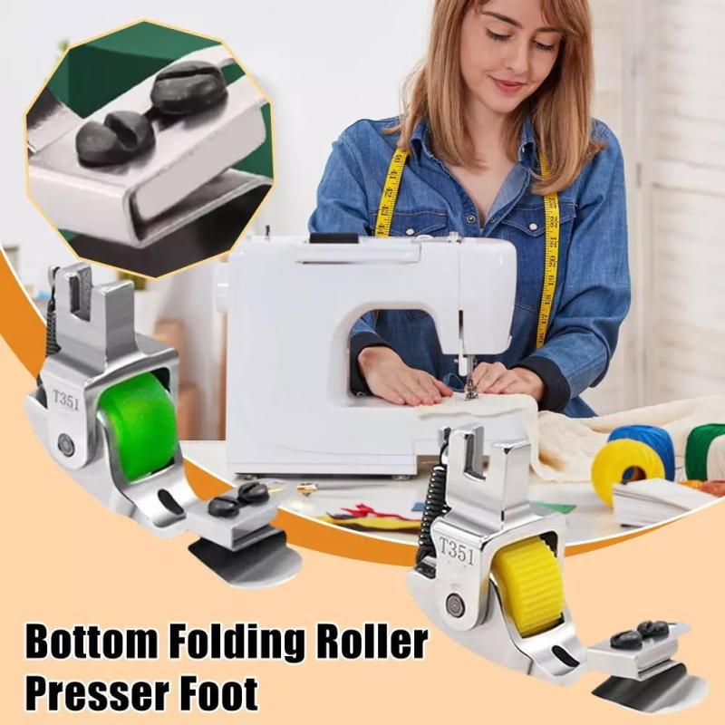 Retrospecti Versatile Adjustable Rolled Hemmer Presser Foot Rolled Hem Pressure