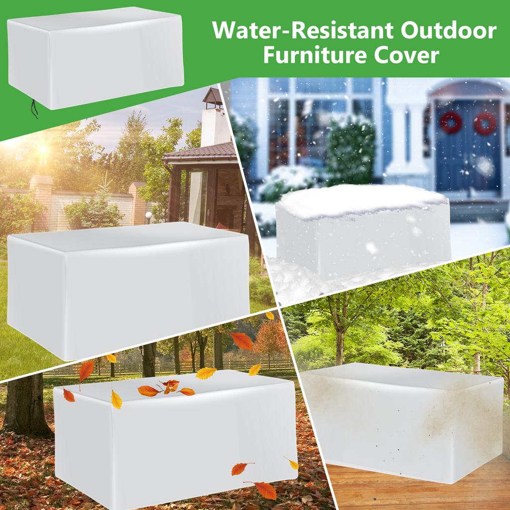 Patio Furniture Set Cover Heavy Duty Outdoor Sectional Sofa Set Covers Outdoor Table and Chair Set Covers Water Resistant Large
