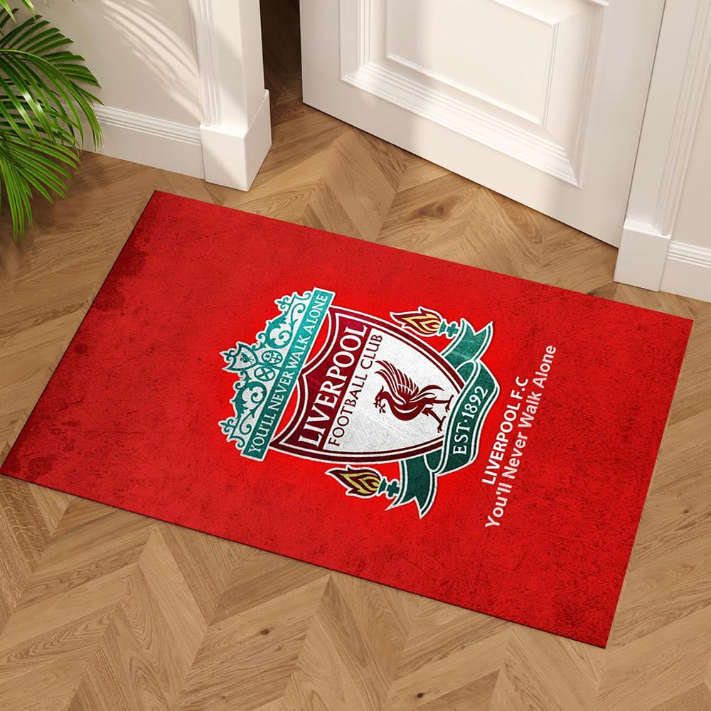 Liverpool Area Rug Suitable for Living Rooms Balcony Dining Room Entryway Antislip Carpet Anime Office Decor Wedding Party Gift