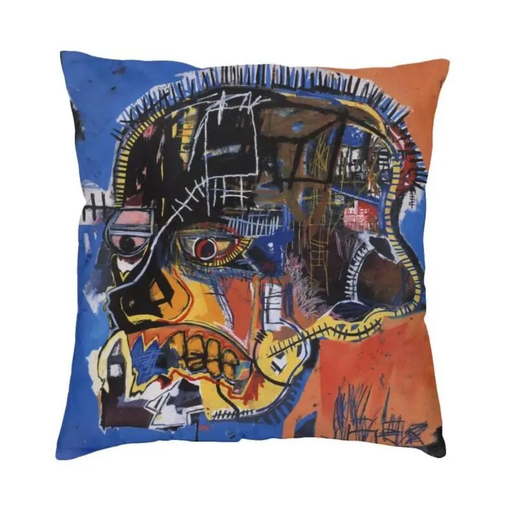 New Street Graffiti Cushion Cover Polyester Throw Pillow Case for Sofa Square Pillowcase Home Decorative 45x45cm 18x18Inch