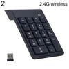Мини 2.4G Беспроводная Клавиатура с Клавишами Цифровая Проводная 18 Клавишная Цифровая Панель Numpad для ПК Ноутбука