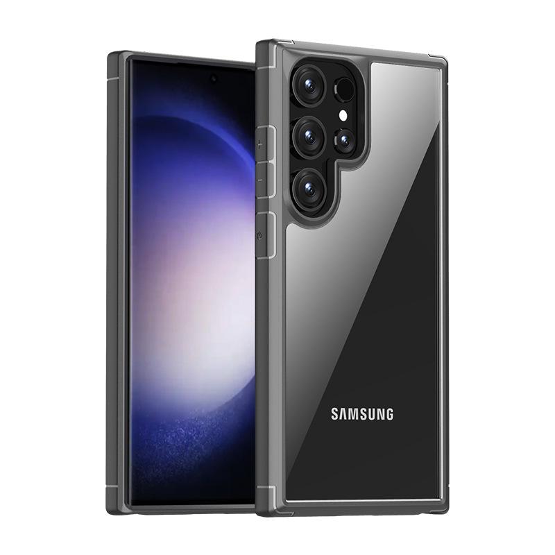 Прозрачный защитный чехол от падения для Samsung S24 Ultra/Pro