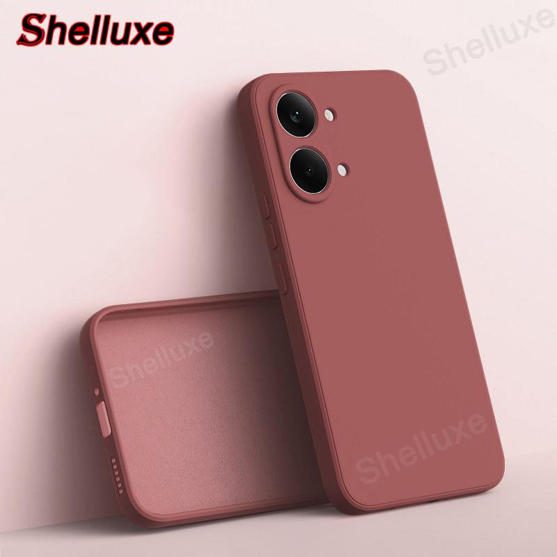Shelluxe Квадратный Оригинальный Чехол из Жидкого Силикона Для Xiaomi POCO X8 X7 Pro Max PocoX8 PocoX7 Pro Глобальный Шелковистый На ощупь Мягкая Защитная Крышка для Телефона