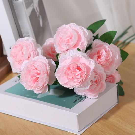 Искусственный цветок шелковый пион реалистичные искусственные цветы стебли искусственных цветов декоративные шелковые ветви DIY композиции