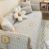Подушка для дивана в клетку Four Seasons Универсальная нескользящая Простая Современная Всеобъемлющая Нецарапающаяся Милая Подушка Набор Чехол Ткань