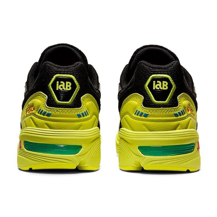 Asics X IAB Studio GEL-1090 Черный Лаймовая цедра Унисекс Ретро Беговые кроссовки 1203A080-001
