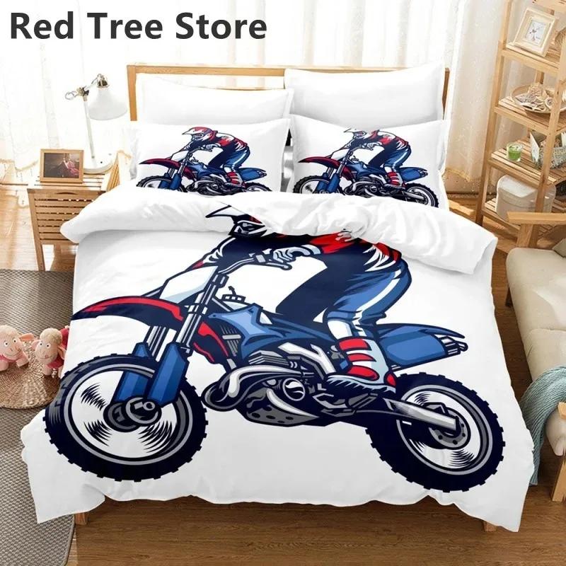Red Racing Car 3D Kids Boy Bedding Set F1 Game Racer Printing Duvet Cover 3Pcs Bedclothes With Pillowcase Twin Full Bedspread