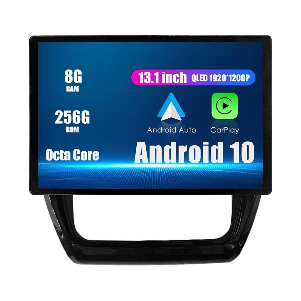 Android Радио 13,1 "Автомобильное стереонавигационное головное устройство Мультимедийный плеер GPS для Volkswagen Golf 6 Jetta 6 Sagitar 11, если применимо