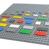 50 шт. DIY строительные блоки 2*2 фигурные кирпичи керамическая плитка 2x2 образовательные творческие MOC кирпичи 3068 гладкие плоские плитки игрушки