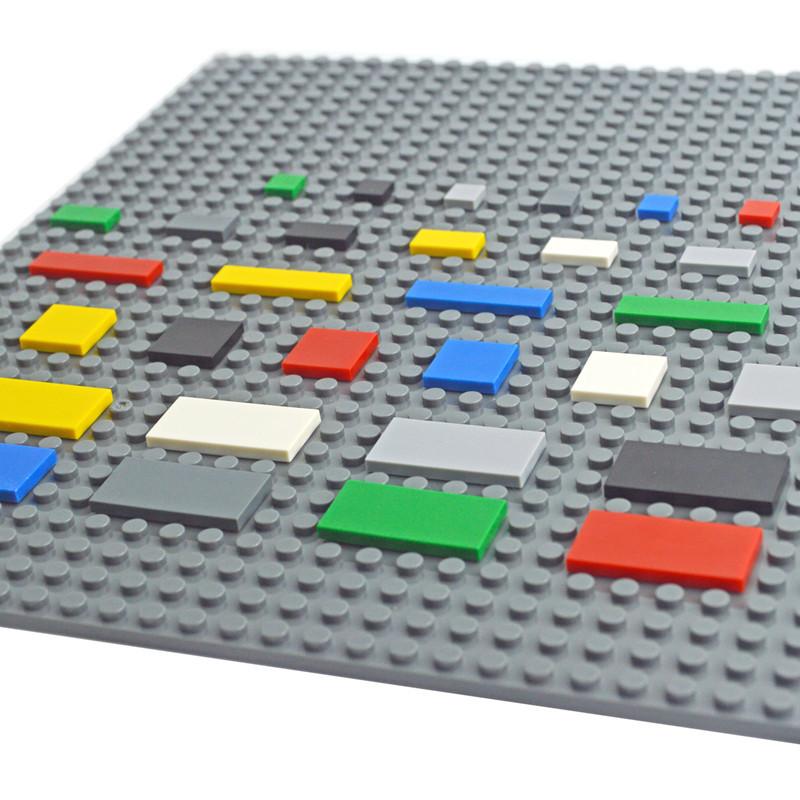 50 шт. DIY строительные блоки 2*2 фигурные кирпичи керамическая плитка 2x2 образовательные творческие MOC кирпичи 3068 гладкие плоские плитки игрушки