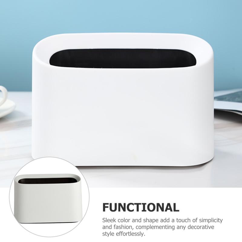 Мини мусорные баки для офисных прилавков, мусорные баки для стола, овальные мусорные корзины, мусорное ведро, небольшое мусорное ведро из полипропилена для спальни