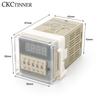 DH48J-11A 11 pin contact/sensor signal input digital counter relay DH48J-11A 12V To 380V Power Failure Memory Function with base 1
