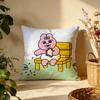 Fashion OOpanchu Usagier Cushion Cover Versatile DoubleSided Pillow Case Fit for Sofa Bed Car  Daily Decor