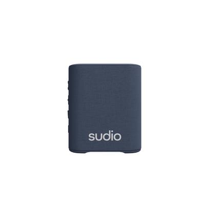 Беспроводной портативный динамик SUDIO S2 Blue, водонепроницаемый, уровень защиты IPX5, совместимый с iOS и Android, скандинавский дизайн, устойчивый подарок SDG