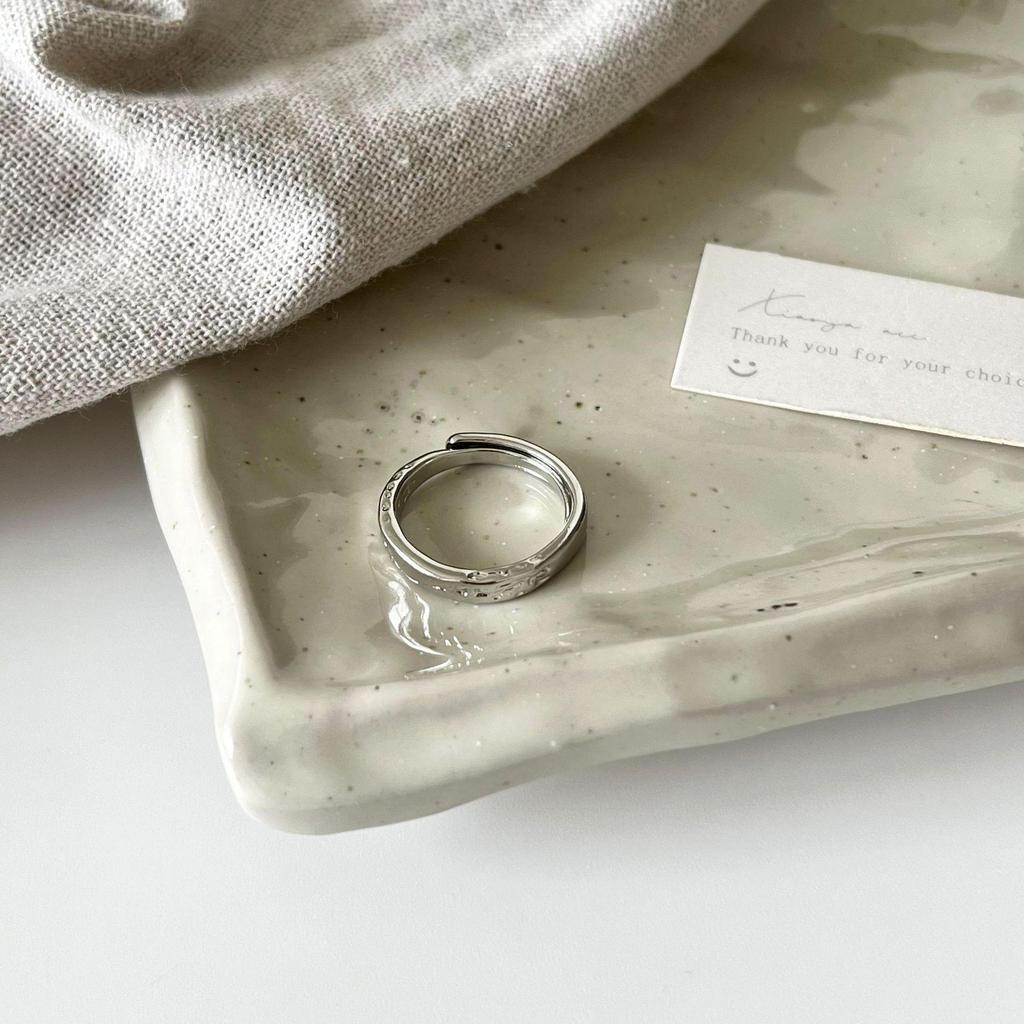 Retro Style Versatile Heart Open Ring for Women