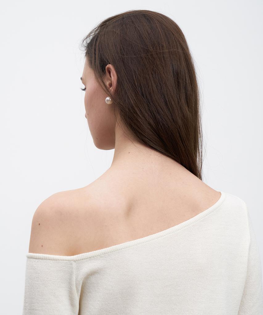 RENEJ One Off Shoulder Knit