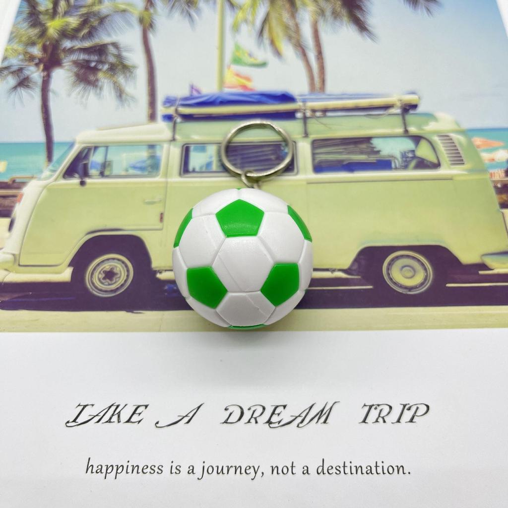 2026 World Cup USA, Canada, Mexico Mini Football Keychain Pendant - Sports Souvenir