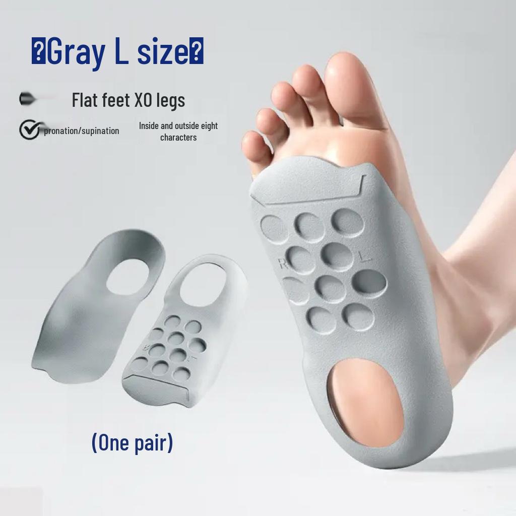 Стельки с поддержкой свода стопы для плоскостопия, пяточные подкладки и коррекция X-образных ног