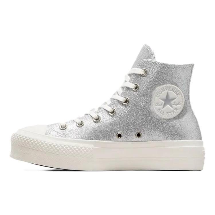 Converse Кеды Chuck Taylor All Star Lift Hi 'Серебряные' Женские A07949C