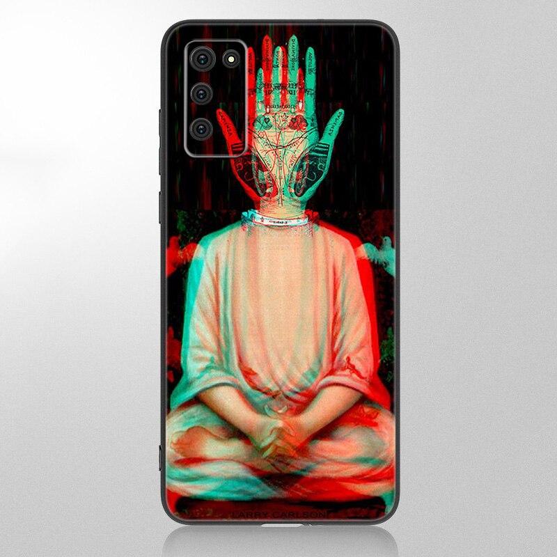 Пентаграмма 666 демонический сатанинский чехол для Samsung Galaxy A12 A02S A22 A32 A52 A72 A71 A51 A41 A31 A21 A11 A50 A70 A10S A20S чехол