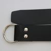 Retro Medieval Belt Renaissance O-shaped Ring Imitation Leather Fighting Knight Belt Unisex Waistband Clothes Accessories