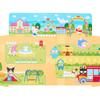 Sanrio Playable Sticker Set Sanrio Characters Paper PVC Toy Children Ages 3 and up Item 155306 - - Backing (PP coated), Stickers - - - - No.