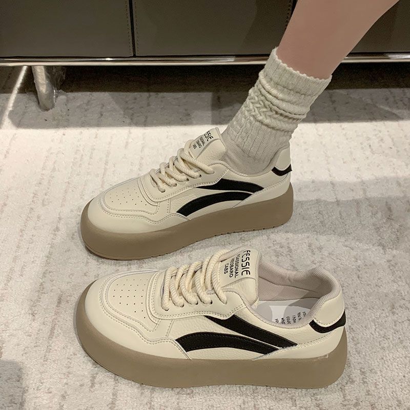 Платформа с цветовой блокировкой Немецкие тренировочные кроссовки женские весенние новые универсальные повседневные спортивные кеды ins