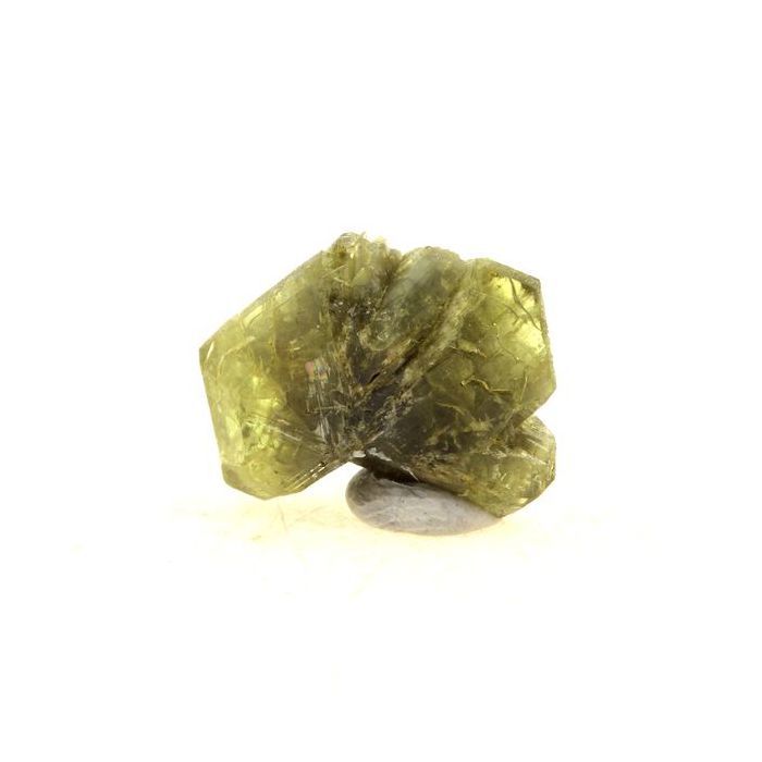 Pierres et Minéraux. Chrysoberyl. 10.95 ct. Lac Alaotra, Ambatondrazaka, Madagascar.