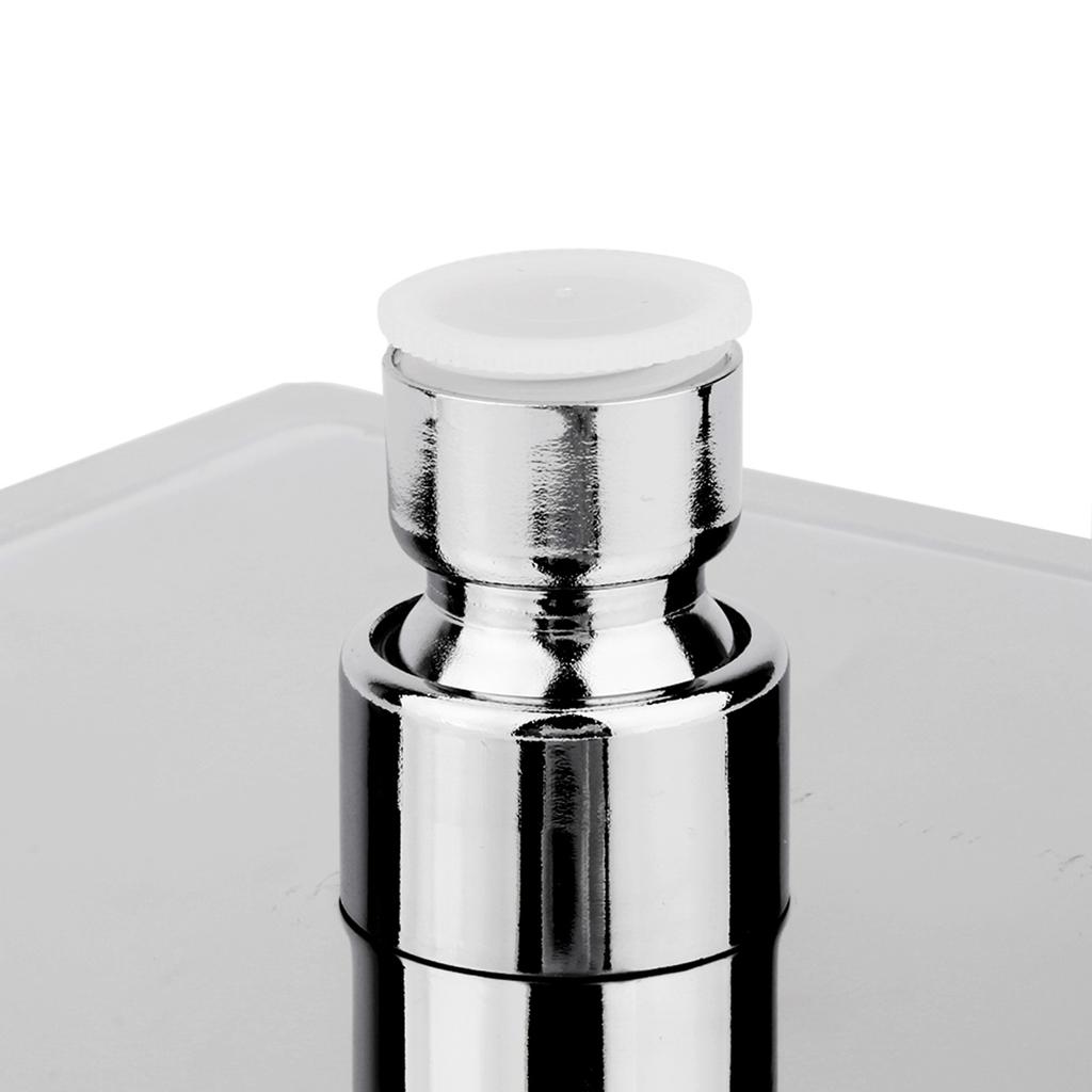 1шт., потолочная 8-дюймовая душевая лейка из нержавеющей стали с эффектом дождя, хромированная душевая лейка для ванной комнаты