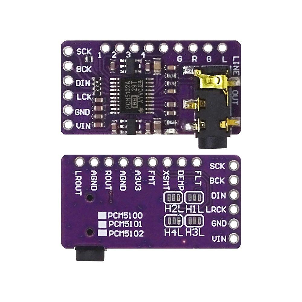 Digital Audio I2S Player Module PCM5102A DAC PCM5102A I2S Module PCM5102 Audio Board Raspberry Pi
