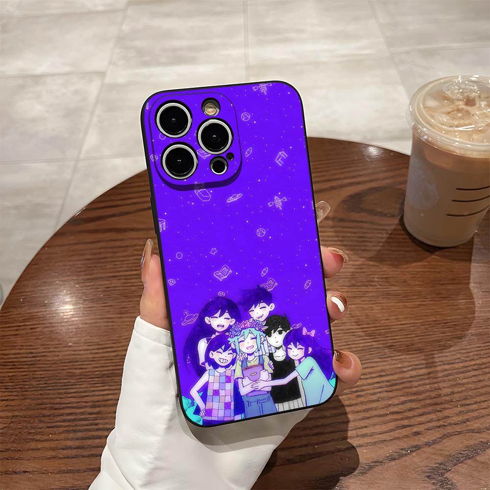 Чехол для телефона O-Omori Game для iPhone 17 Pro Max 16 Pro Max 15 Pro 14 Plus 13 11 12 Xr X Xs Задняя крышка