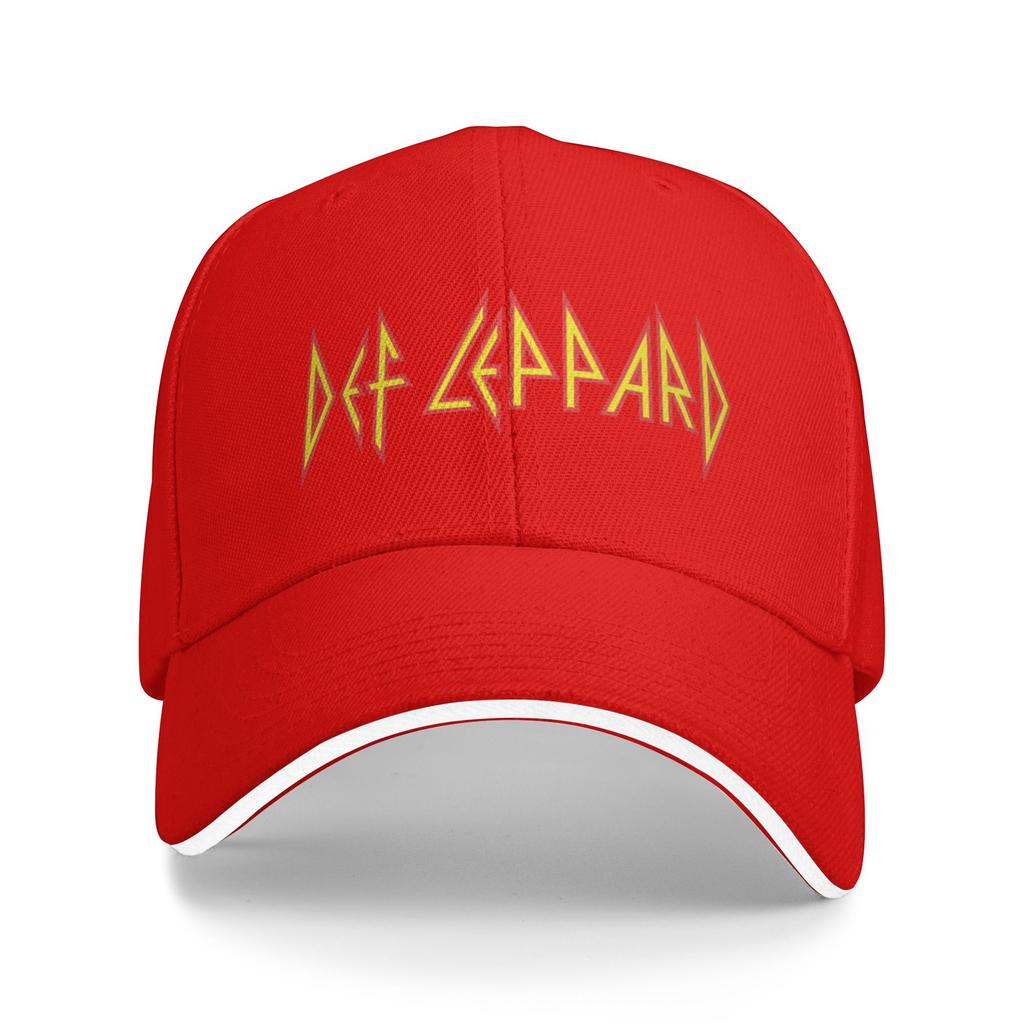 Бейсболка Def Leppard Hysteria Tour 88 Женская Мужская Принт Хип-Хоп Кепки Летняя Мода Теннисный Скейт Регулируемые Бейсболки