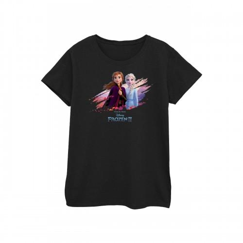 Disney Womens/Ladies Frozen 2 Elsa And Anna Nature Is Beautiful Cotton T-Shirt